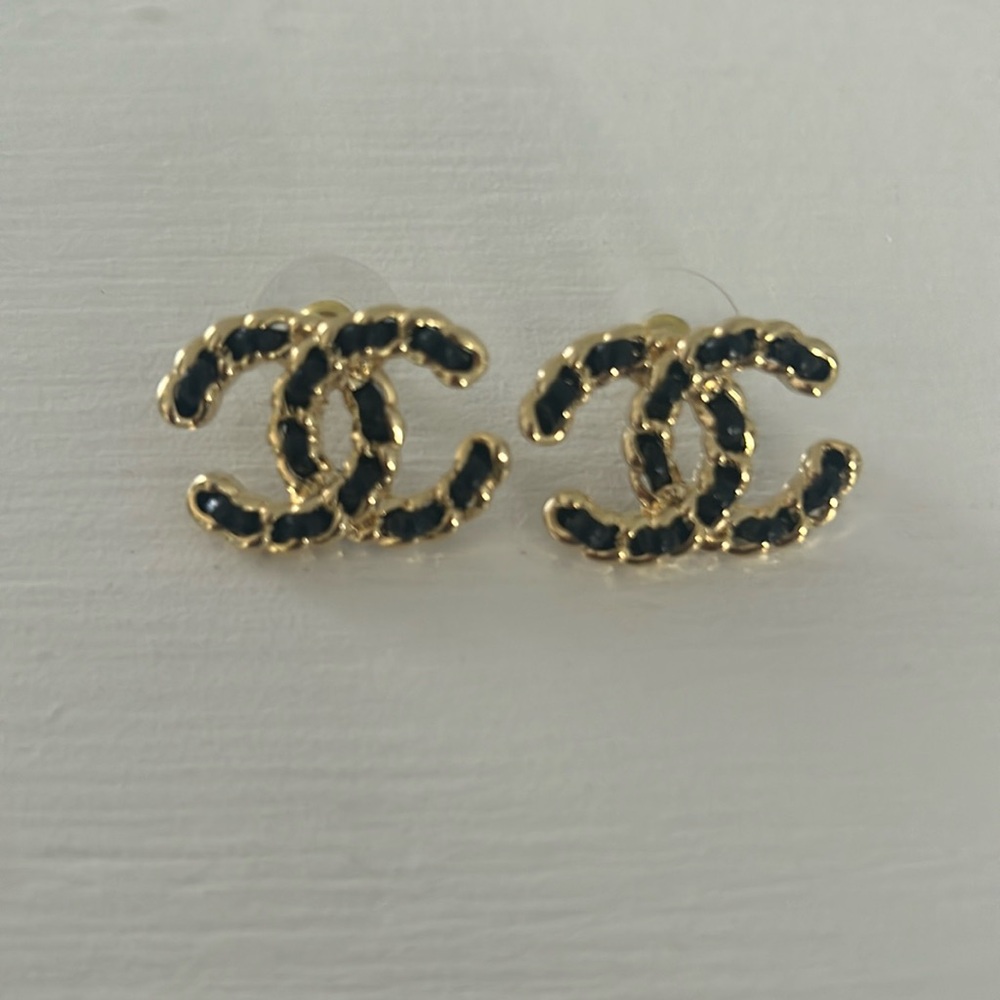 Chanel Lambskin Earrings